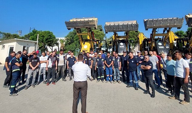 Manisa'da MASKİ personeline hizmet içi 'bakım' eğitimi
