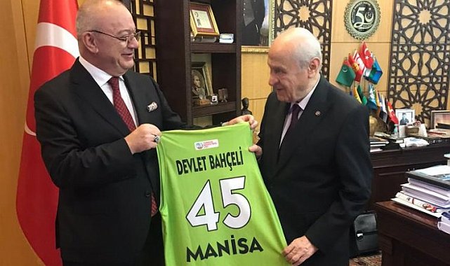 Manisa'dan Bahçeli'ye 45 numaralı forma