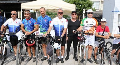 Manisalı bisikletçiler çevre için pedal çevirdi