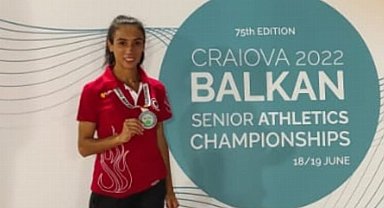 Mardinli milli atlet Fatma Arık'tan gümüş madalya