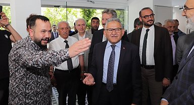 Memduh Büyükkılıç'tan esnaf ziyareti