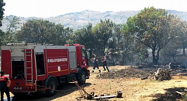 Muğla Büyükşehir ekiplerinden yangına topyekün müdahale