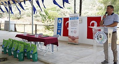 Muğla Milas'ta tarımsal destekler sürüyor