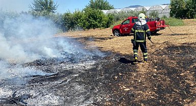 Muğla'dan anız yangınlarına karşı uyarı