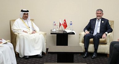 Nebati Katar'da mevkidaşıyla buluştu