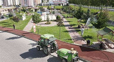 Nevşehir Belediyesi'nden ilaçlama mesaisi