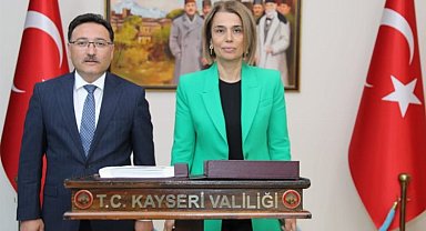 Nevşehir Valisi'nden Kayseri Valisi'ne ziyaret