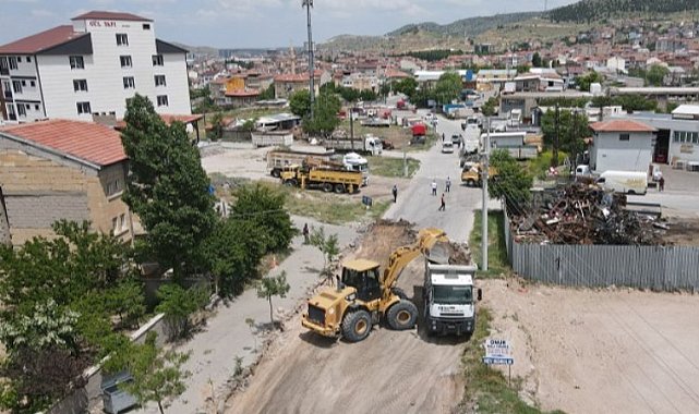 Nevşehir'de altyapı çalışması