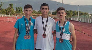 Nevşehirli genç atletlerden bronz başarı