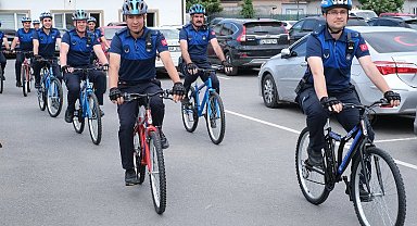 Sakarya Zabıtası'nın pedalına kuvvet... Bisikletli tim iş başında
