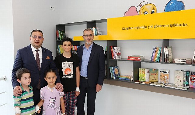 Sivas Numune Hastanesi'ne TSO'dan kitaplık