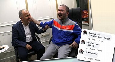 Tarık gün ve saat verdi, Başkan Metin gitti