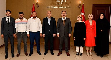 TÜGVA'dan Vali Pehlivan'a ziyaret
