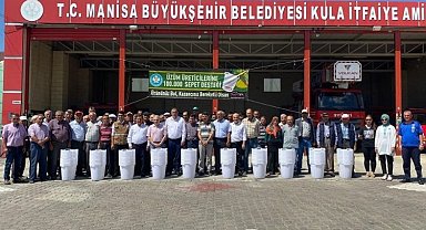 Üzüm üreticisine 100 bin sepet
