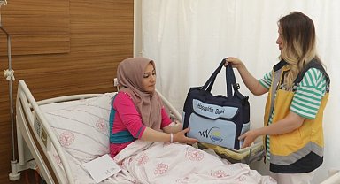 Yeni doğan bebeklerin ilk hediyesi Büyükşehir'den