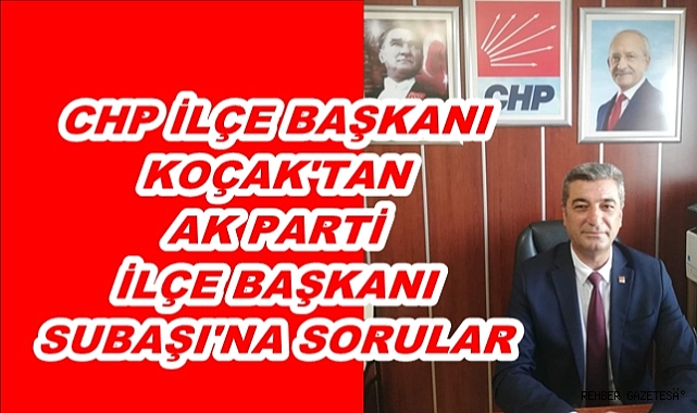 YEREL SİYASETTE İKTİDARIN İLÇE BAŞKANINA SORUYORUM