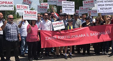 Zafer Partisi'nden 'toprak' tepkisi