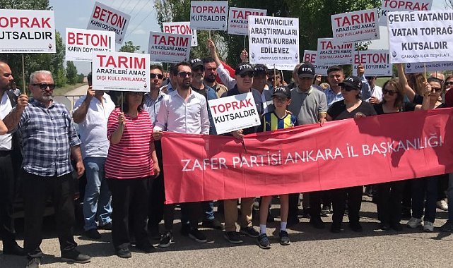 Zafer Partisi'nden 'toprak' tepkisi