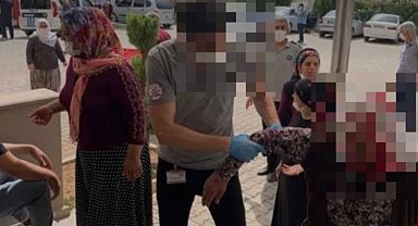 Adıyaman Kahta'da yılanı vurmak isterken yengesini vurdu!