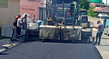 Ağrı'da asfalt çalışmaları tam gaz