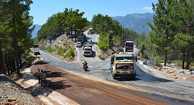 Alanya yolları sil baştan yenileniyor