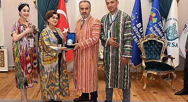 'Altın Karagöz' ekiplerinden Başkan Aktaş'a ziyaret