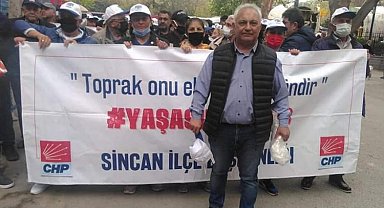 Ankara Sincan'da CHP'liler Madımak katliamını unutmadı