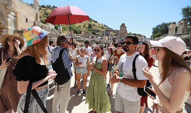 Avrupalı gençler Efes Selçuk'ta buluştu
