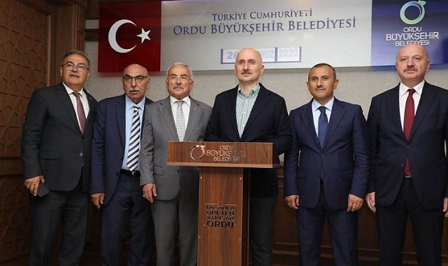 Bakan Karaismailoğlu Ordu'da