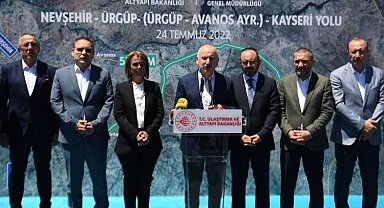 Bakan Karaismailoğlu'ndan 'vizyonsuzlara' Nevşehir'den cevap