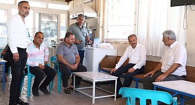 Başkan Kılınç minibüsçülerle buluştu