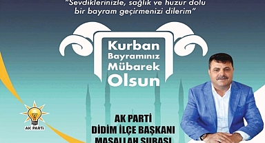 Başkan Subaşı'ndan Bayram Mesajı