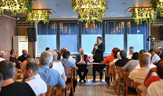 Başkan Yılmaz, Bandırmalı muhtarlarla buluştu