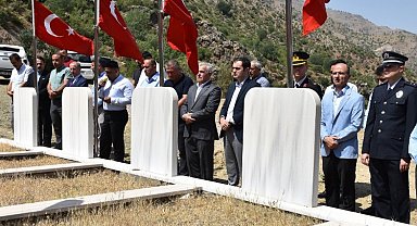 Batman Sason'da şehitlik ziyareti