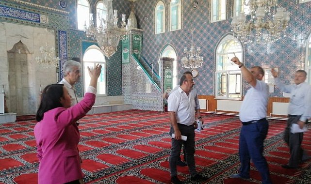 Bilecik Pazaryeri'nde tarihi cami restore ediliyor