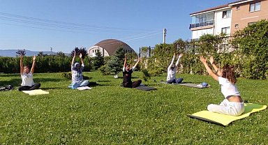 Bolu'da kadınlar yogo ile başlıyor