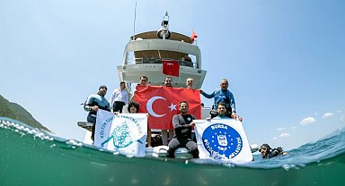 Bursa Gemlik Körfezi'nde 'bayram' dalışı