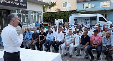 Bursa İnegöl Belediyesi 'Kurşunlu Mahallesi' ile buluştu