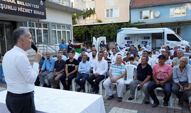 Bursa İnegöl Belediyesi 'Kurşunlu Mahallesi' ile buluştu