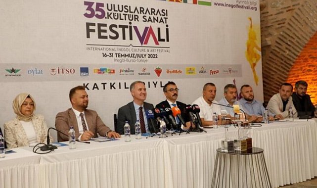 Bursa İnegöl'de '35. Uluslararası' heyecan