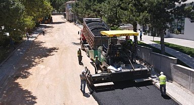 Bursa Yıldırım'da yollar asfaltlanıyor