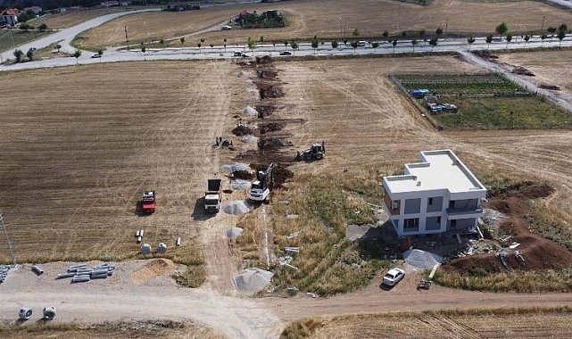 Çorum'da kanalizasyon çalışmaları tam gaz