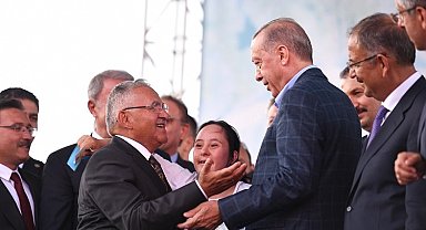 Cumhurbaşkanı Erdoğan'dan Büyükkılıç'a tebrik