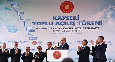 Cumhurbaşkanı Erdoğan'dan Kayseri'ye 54 milyarlık müjde