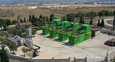 Denizli'nin çöpleri şehri aydınlatıyor