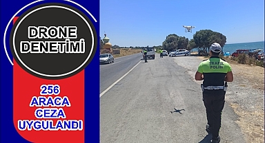 DİDİM'DE DRONE DENETİMİ