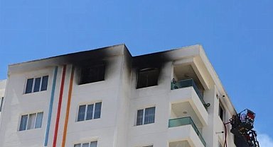 Diyarbakır'da 13 katlı bir binada yangın