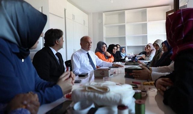 Düzce'de Belmek kursları vatandaşların hizmetinde