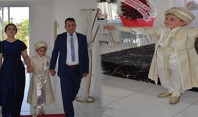 Düzce'de Demir ailesinin mutlu günü