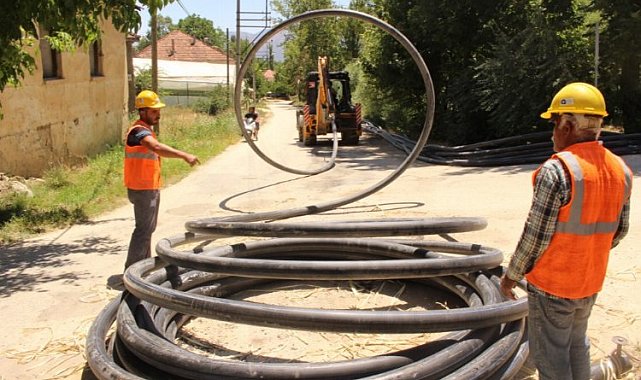 Elmalı İslamlar'da su sevinci